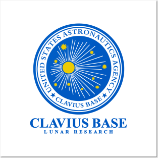 Clavius Base Lunar Research Posters and Art